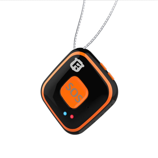 REACHFAR V28 Necklace Style GSM Mini LBS WiFi AGPS Tracker SOS Communicator(Black) - Personal Tracker by REACHFAR | Online Shopping South Africa | PMC Jewellery | Buy Now Pay Later Mobicred