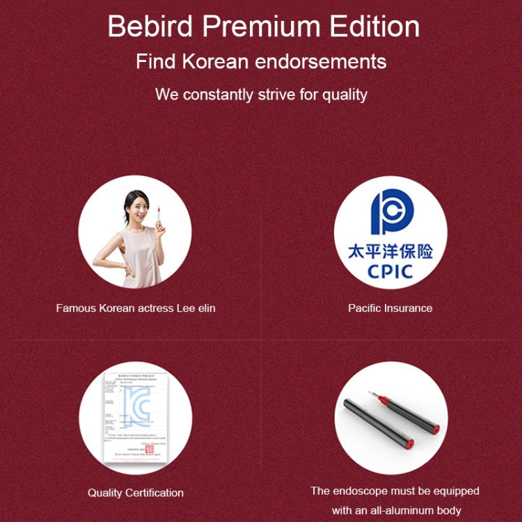 Bebird B1 Intelligent HD Visual Ear Cleaner Earwax Tool, Standard Version(Black) - Ear Care Tools by Bebird | Online Shopping South Africa | PMC Jewellery