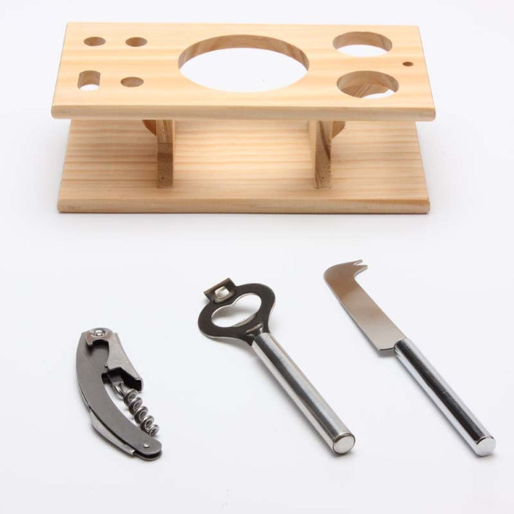 9 in 1 Stainless Steel Cocktail Shaker Tools Set with Wooden Mount, Capacity: 350ml - free shipping - PMC TechLife - Order now!