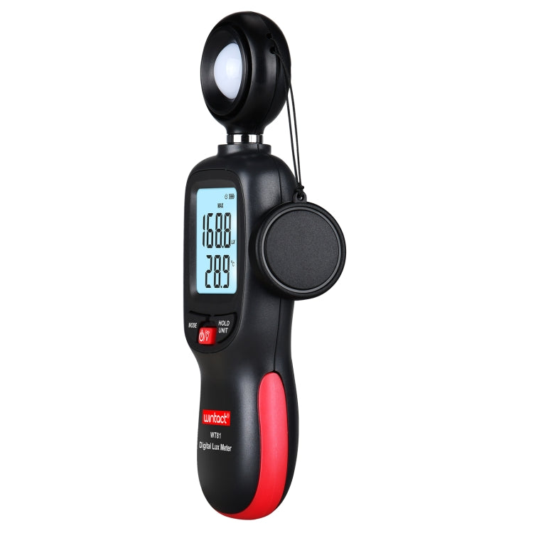 Wintact WT81 Digital Light Lux Meter for Factory / School / House Various Occasion, Range: 0-200,000 Lux (Black) - Light & Sound Meter by Wintact | Online Shopping South Africa | PMC Jewellery | Buy Now Pay Later Mobicred