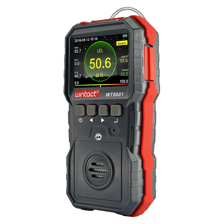 Wintact WT8801 Combustible Gas Detector Alarm - free shipping - PMC TechLife - Order now!
