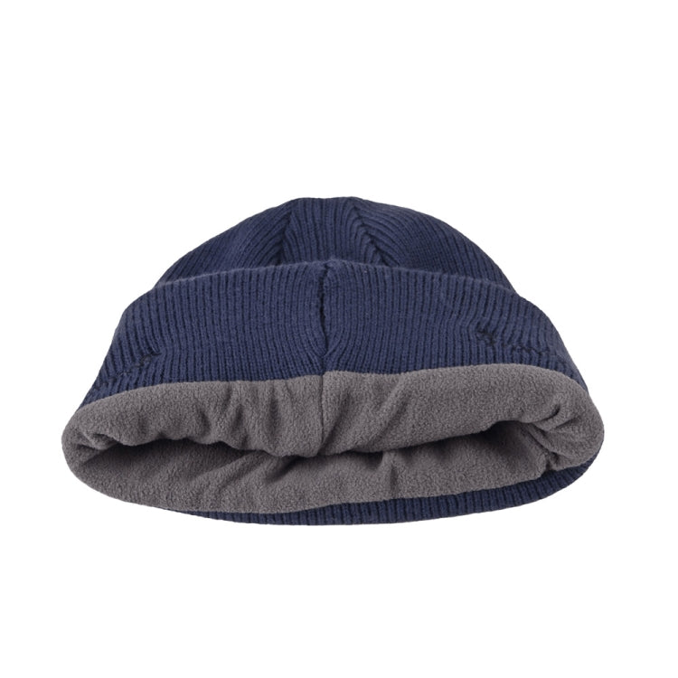 Bluetooth Warm Knit Hat, Supports Phone Answering & Bluetooth Photo Taking & Music Playing (Navy Blue) - Knitted Cap by PMC Jewellery | Online Shopping South Africa | PMC Jewellery