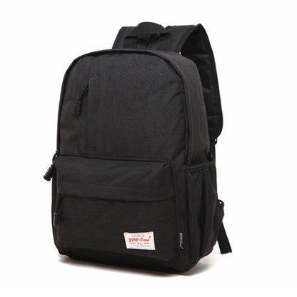 Universal Multi-Function Canvas Laptop Computer Shoulders Bag Leisurely Backpack Students Bag, Big Size: 42x29x13cm, For 15.6 inch and Below Macbook, Samsung, Lenovo, Sony, DELL Alienware, CHUWI, ASUS, HP(Black) - Backpack by PMC Jewellery | Online Shopping South Africa | PMC Jewellery