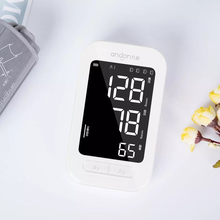 Original Xiaomi Youpin Andon Intelligent Blood Pressure Monitor(White) - Sphygmomanometer by Xiaomi | Online Shopping South Africa | PMC Jewellery