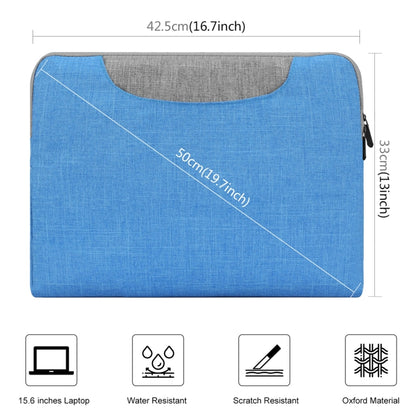 HAWEEL 15.6inch Laptop Handbag, For Macbook, Samsung, Lenovo, Sony, DELL Alienware, CHUWI, ASUS, HP, 15.6 inch and Below Laptops(Blue) - 13.3 inch by HAWEEL | Online Shopping South Africa | PMC Jewellery | Buy Now Pay Later Mobicred