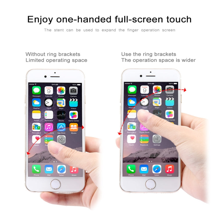 [HK Warehouse] 360 Degrees Rotation Ring Phone Holder(Gold) - Ring Holder by PMC TechLife | Online Shopping South Africa | PMC TechLife