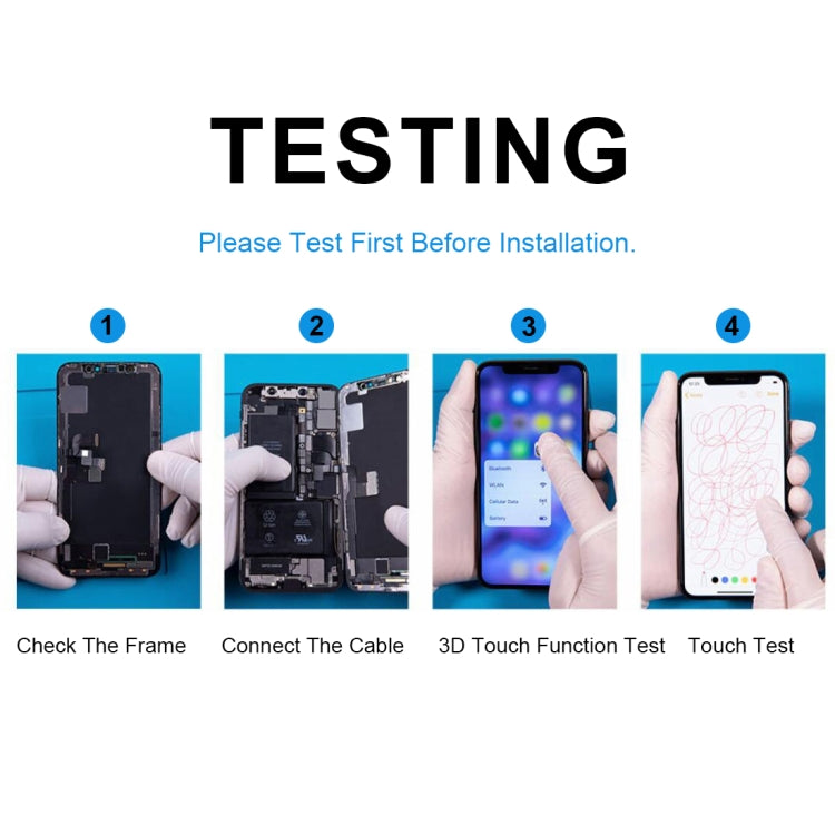 JK TFT LCD Screen for iPhone 11 with Digitizer Full Assembly(Black) - free shipping - PMC TechLife - Order now!