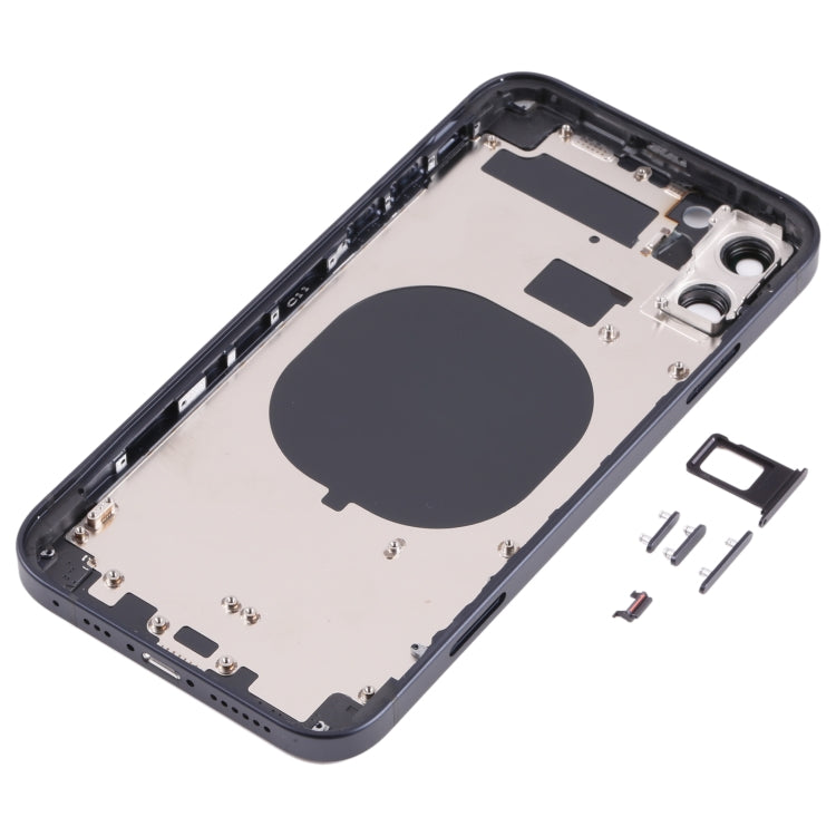 Back Housing Cover with Appearance Imitation of iP13 Pro for iPhone 11(Black) - Back Cover by PMC TechLife | Online Shopping South Africa | PMC TechLife
