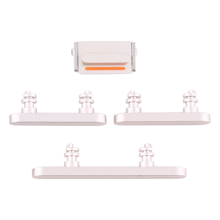Power Button and Volume Control Button for iPhone 12(White) - Metal Parts by PMC TechLife | Online Shopping South Africa | PMC TechLife