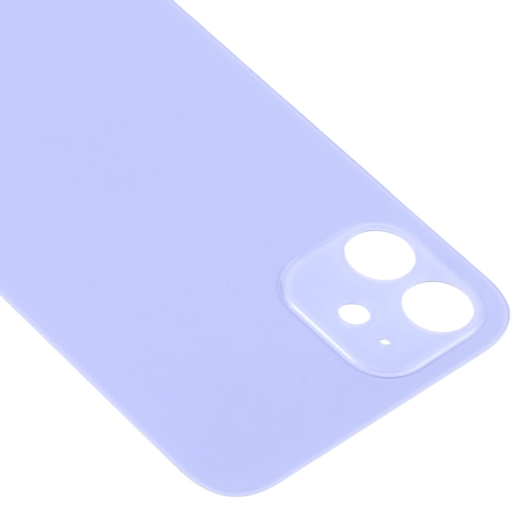 Easy Replacement Big Camera Hole Back Battery Cover for iPhone 12(Purple) - Back Cover by PMC TechLife | Online Shopping South Africa | PMC TechLife