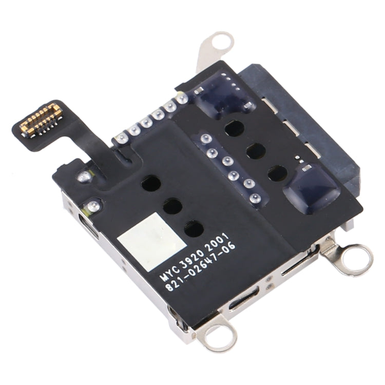 Single SIM Card Holder Socket with Flex Cable for iPhone 12 / 12 Pro - Flex Cable by PMC TechLife | Online Shopping South Africa | PMC TechLife