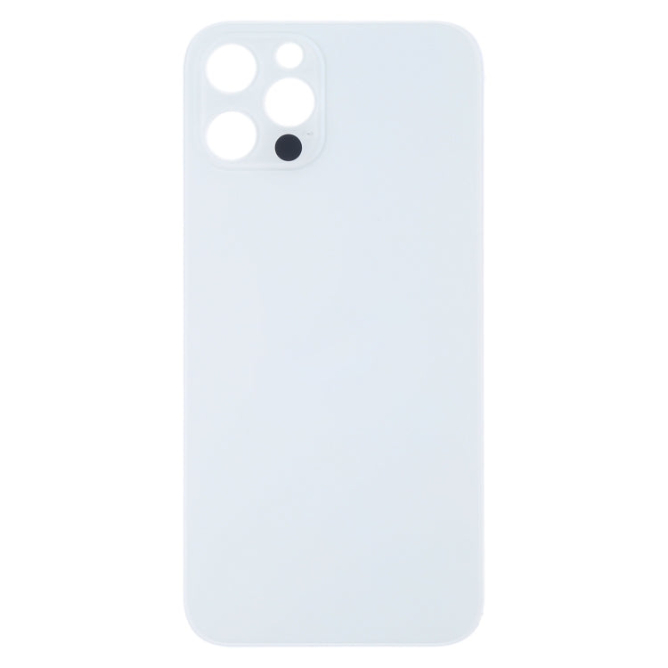 Easy Replacement Big Camera Hole Glass Back Battery Cover for iPhone 13 Pro Max(White) - Back Cover by PMC Jewellery | Online Shopping South Africa | PMC Jewellery