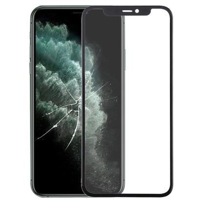 Front Screen Outer Glass Lens + OCA Optically Clear Adhesive for iPhone 11 Pro(Black) - LCD Related Parts by PMC Jewellery | Online Shopping South Africa | PMC Jewellery