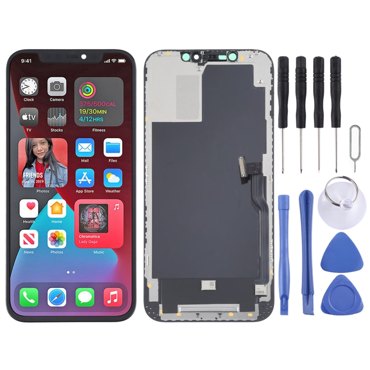 RJ Incell Cof Screen LCD Screen and Digitizer Full Assembly for iPhone 12 Pro Max - LCD Related Parts by PMC Jewellery | Online Shopping South Africa | PMC Jewellery