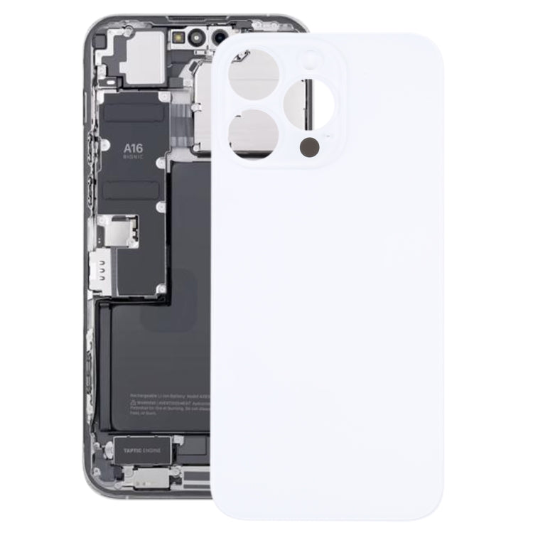 Battery Back Cover for iPhone 14 Pro(Silver) -  by PMC TechLife | Online Shopping South Africa | PMC TechLife