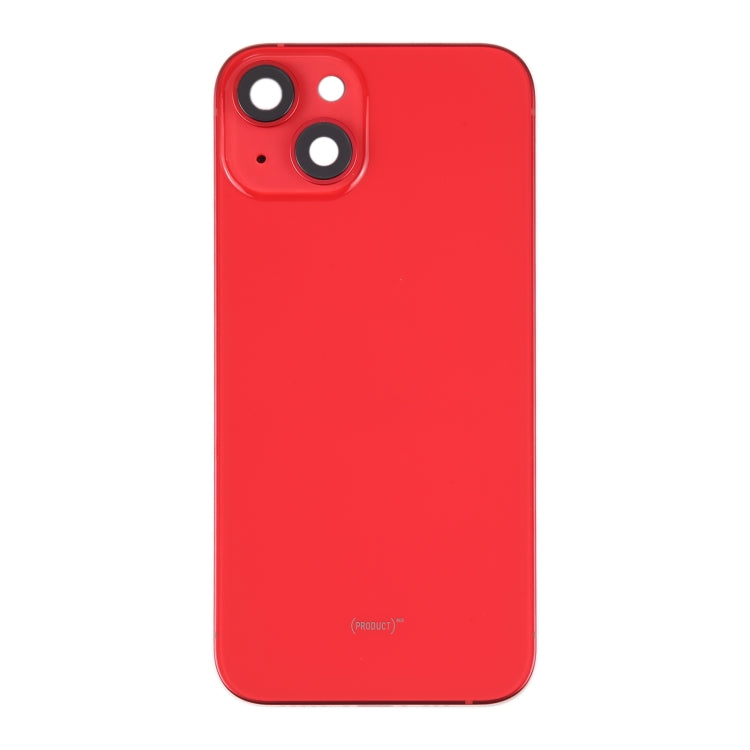 For iPhone 14 Battery Back Cover with Middle Frame / Side Keys(Red) -  by PMC TechLife | Online Shopping South Africa | PMC TechLife