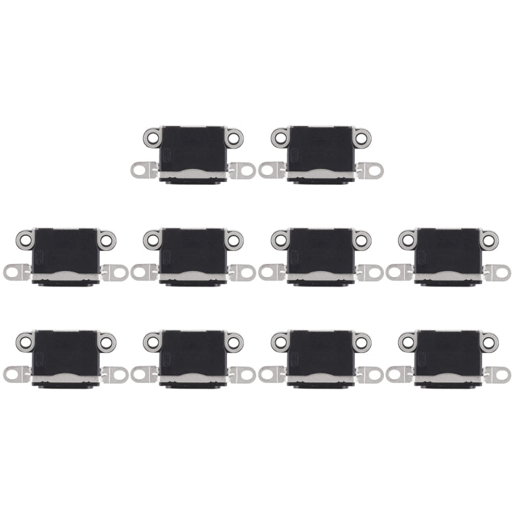 10 PCS Charging Port Connector for iPhone 5 / 5S(Black) - iPhone 5 Parts by PMC Jewellery | Online Shopping South Africa | PMC Jewellery