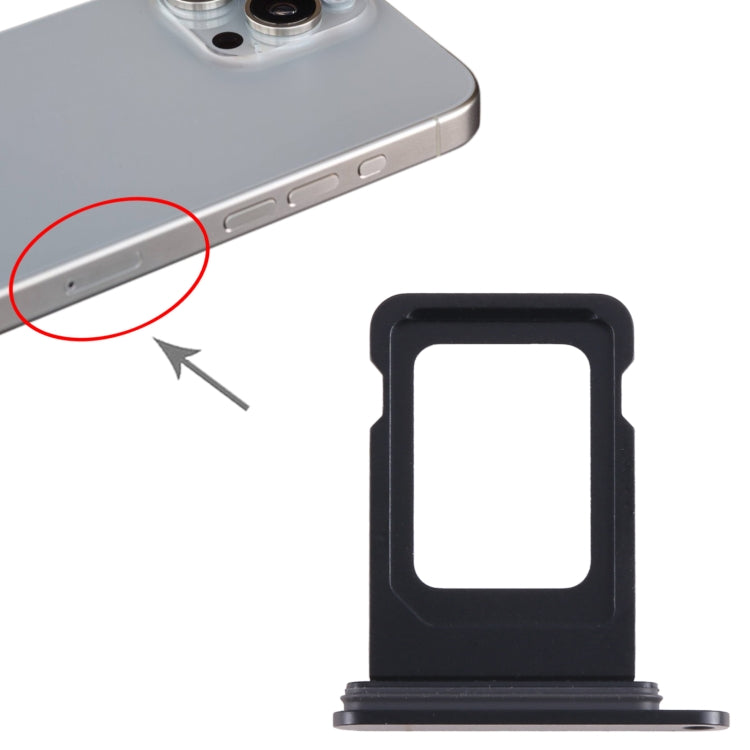 For iPhone 15 Pro SIM Card Tray (Black) -  by PMC TechLife | Online Shopping South Africa | PMC TechLife