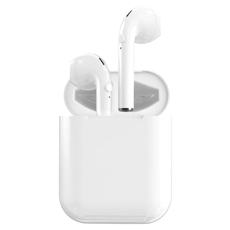 i9 Wireless TWS Sport Bilateral Stereo Bluetooth 5.0 Headset with Charging Box, Push-button Version(White) - TWS Earphone by PMC TechLife | Online Shopping South Africa | PMC TechLife