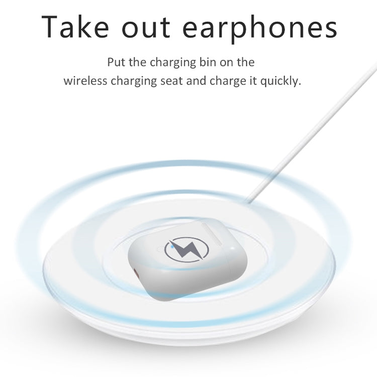 i9 Touch Wireless TWS Sport Bilateral Stereo Bluetooth 5.0 Headset with Charging Box, Touch Version (White) - TWS Earphone by PMC Jewellery | Online Shopping South Africa | PMC Jewellery