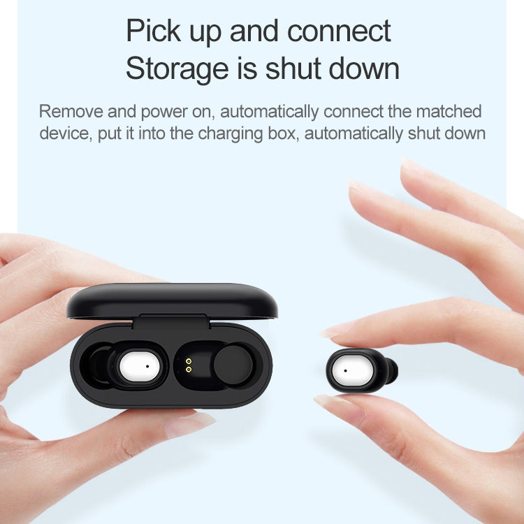 Q3 TWS Bluetooth 5.0 Binaural Stereo Automatic Matching Wireless Bluetooth Earphone(Black) - TWS Earphone by PMC TechLife | Online Shopping South Africa | PMC TechLife