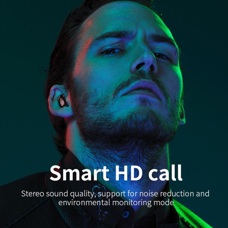 V21 Mini Single Ear Stereo Bluetooth V5.0 Wireless Earphones with Charging Box(White) - Bluetooth Earphone by PMC TechLife | Online Shopping South Africa | PMC TechLife