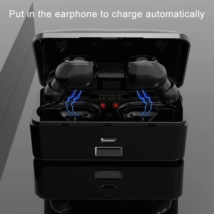G10 TWS Bluetooth 5.0 Wireless Bluetooth Earphone with Charging Box, Support Digital Display & HD Call & Power Bank(Red) - TWS Earphone by PMC TechLife | Online Shopping South Africa | PMC TechLife