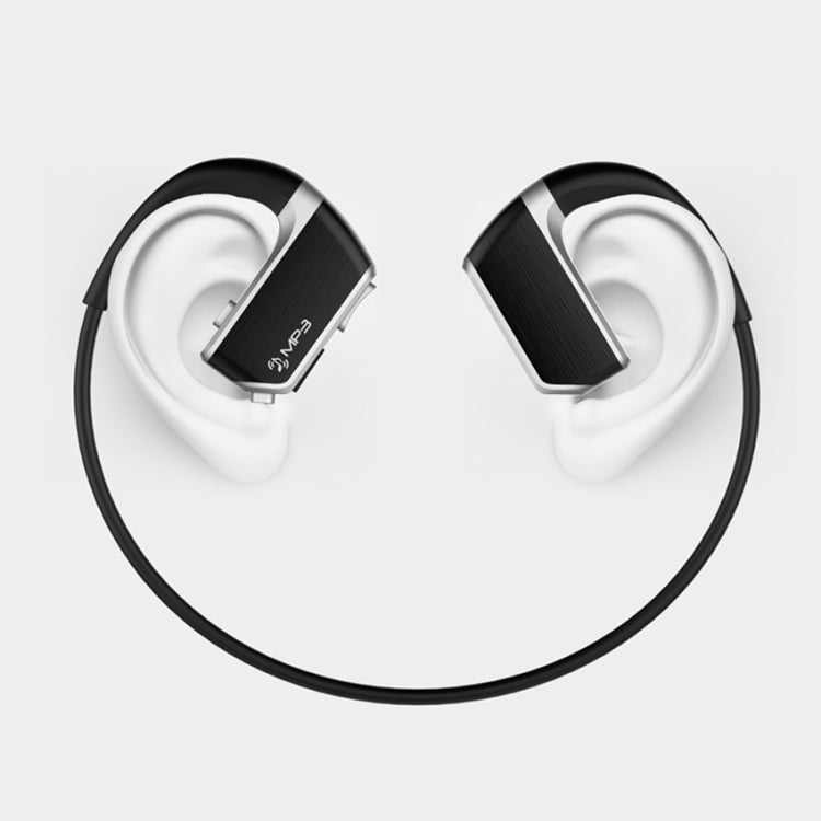 J2 Bluetooth 4.2 Binaural Hanging Type Wireless Sports Bluetooth Earphone, Built-in Memory (Silver) - Bluetooth Earphone by PMC TechLife | Online Shopping South Africa | PMC TechLife