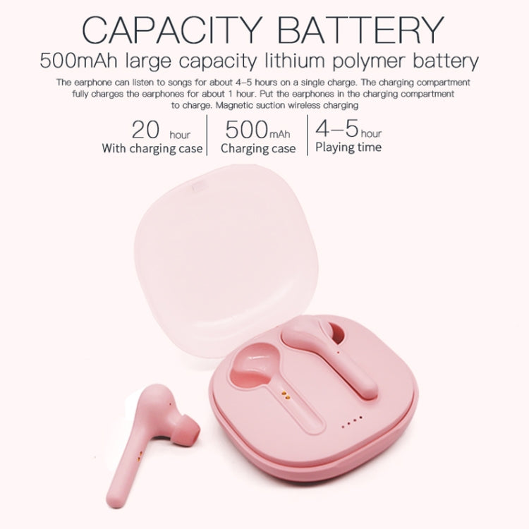 K88 Bluetooth 5.0 TWS Touch Binaural Wireless Stereo Sports Bluetooth Earphone with Charging Box(White) - TWS Earphone by PMC TechLife | Online Shopping South Africa | PMC TechLife