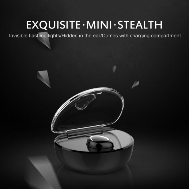X7 Bluetooth 4.1 Mini Invisible Wireless Sports Bluetooth Earphone with Charging Box (Black) - Bluetooth Earphone by PMC TechLife | Online Shopping South Africa | PMC TechLife