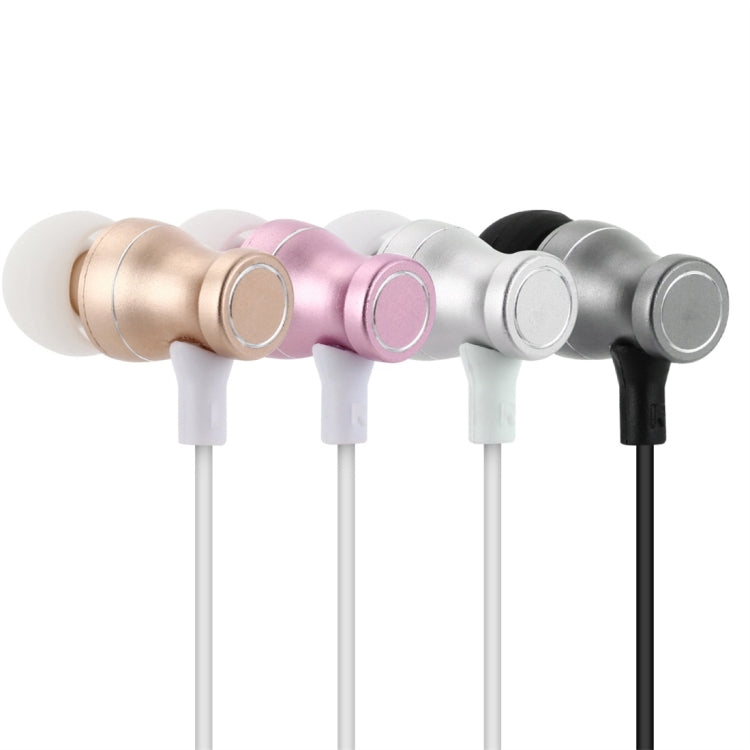 F11 Bluetooth 4.2 Hanging Neck Design Bluetooth Headset, Support Music Play & Switching & Volume Control & Answer(Gold) - Neck-mounted Earphone by PMC TechLife | Online Shopping South Africa | PMC TechLife