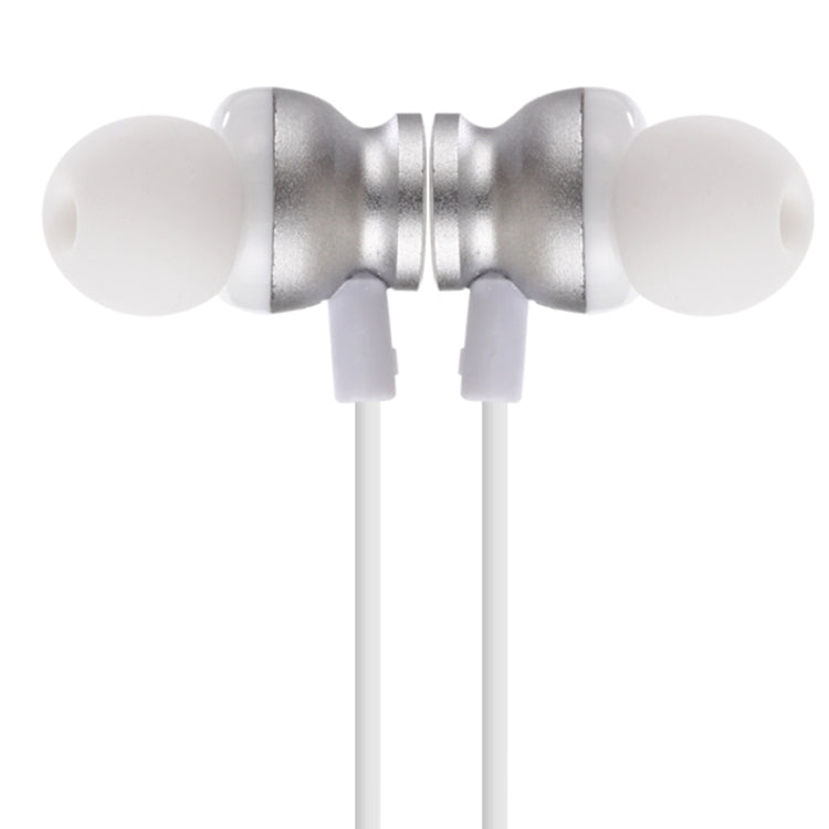 F17 Bluetooth 4.2 Hanging Neck Design Bluetooth Headset, Support Music Play & Switching & Volume Control & Answer(Silver) - Neck-mounted Earphone by PMC TechLife | Online Shopping South Africa | PMC TechLife