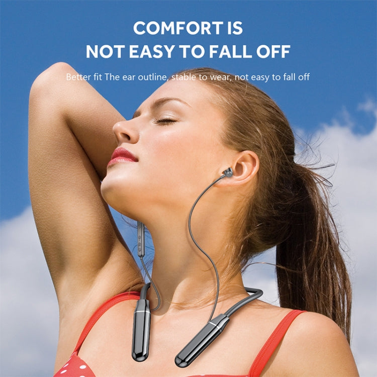 A10 Bluetooth 5.0 Neck-mounted Sport Wireless Bluetooth Earphone (Black) - Neck-mounted Earphone by PMC Jewellery | Online Shopping South Africa | PMC Jewellery