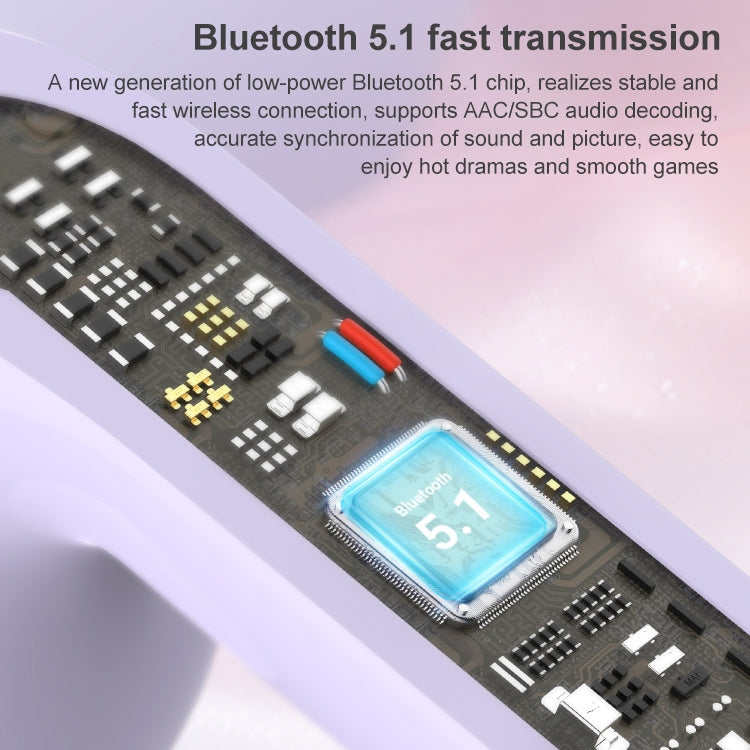 Mijiaer TN22 Bluetooth 5.1 True Wireless Stereo Bluetooth Earphone(Blue) - TWS Earphone by PMC TechLife | Online Shopping South Africa | PMC TechLife