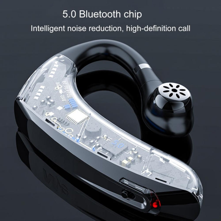 DS800 Bluetooth 5.0 Universal Hanging Ear Style Business Sports Wireless Bluetooth Earphone, Upgrade Version (Red) - Bluetooth Earphone by PMC TechLife | Online Shopping South Africa | PMC TechLife