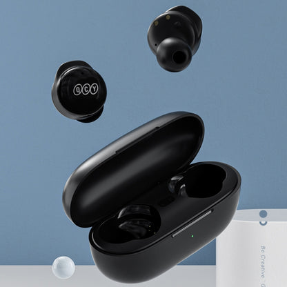 Original Xiaomi Youpin QCY T17 Bluetooth 5.1 ENC Low Latency Wireless Earphones (White) - TWS Earphone by Xiaomi | Online Shopping South Africa | PMC Jewellery