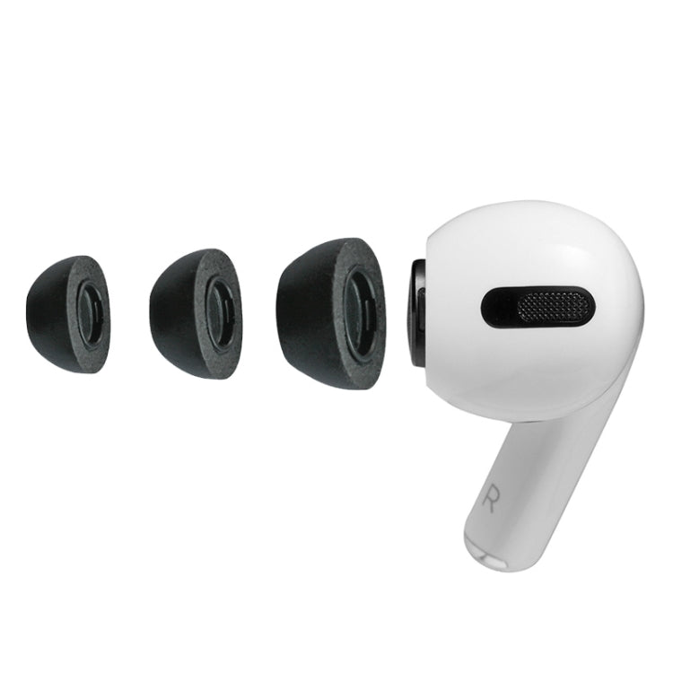 ZS0164 Slow Rebound Foam Earmuffs for AirPods Pro, Size: L (Black) - Anti-dust & Ear Caps by PMC TechLife | Online Shopping South Africa | PMC TechLife