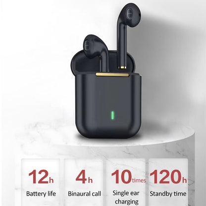 J18 Bluetooth 5.0 TWS Wireless Binaural Bluetooth Earphone with Charging Box(Green) - TWS Earphone by PMC Jewellery | Online Shopping South Africa | PMC Jewellery