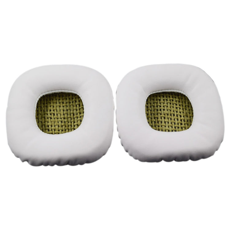 1 Pair Soft Foam Headphone Jacket Earmuffs for Marshall MAJOR II / I(White) - Earmuff & Pad by PMC Jewellery | Online Shopping South Africa | PMC Jewellery