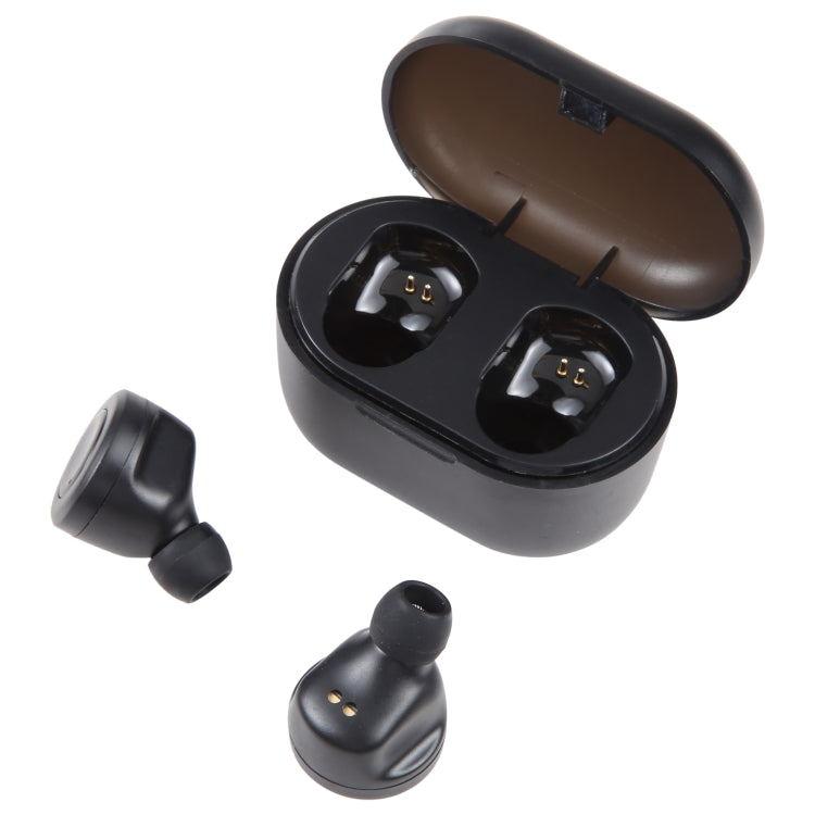 A6 Bluetooth 5.0 True Wireless Bluetooth Earphone with Charging Box(Black) - Bluetooth Earphone by PMC TechLife | Online Shopping South Africa | PMC TechLife
