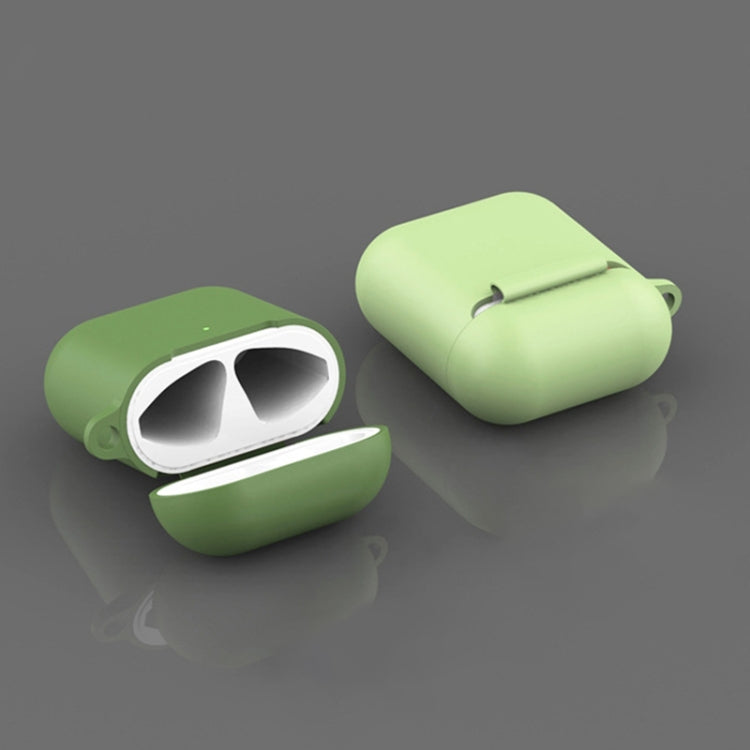 Wireless Earphones Shockproof Silicone Protective Case for Apple AirPods 1 / 2(Black) - For AirPods 1/2 by PMC TechLife | Online Shopping South Africa | PMC TechLife | Buy Now Pay Later Mobicred