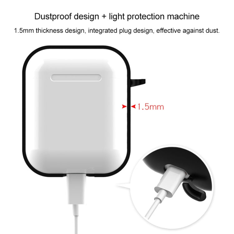Wireless Earphones Shockproof Silicone Protective Case for Apple AirPods 1 / 2(Blue) - free shipping - PMC TechLife - Order now!