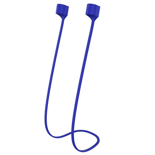 Wireless Bluetooth Headset Anti-lost Rope Magnetic Silicone Lanyard for Apple AirPods 1 / 2(Blue) - Anti-lost & Holder by PMC Jewellery | Online Shopping South Africa | PMC Jewellery