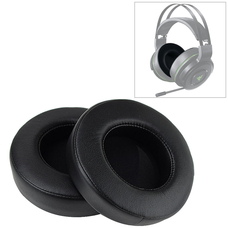 2 PCS For Razer Thresher Ultimate Earphone Cushion Sponge Cover Earmuffs Replacement Earpads - Earmuff & Pad by PMC TechLife | Online Shopping South Africa | PMC TechLife