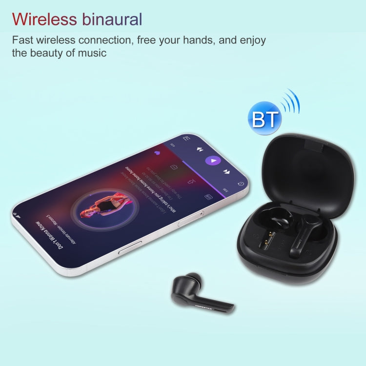 HOPESTAR S11 Bluetooth 5.0 True Wireless Bluetooth Earphone (Black) - TWS Earphone by HOPESTAR | Online Shopping South Africa | PMC TechLife | Buy Now Pay Later Mobicred
