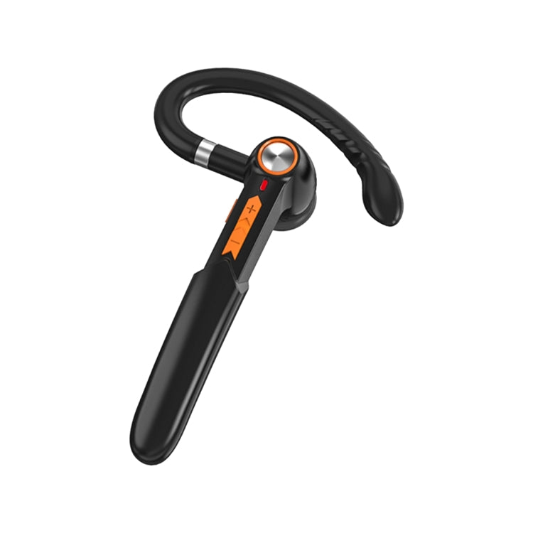 ME-100 TWS Business Rotating Universal True Stereo 5.0 Version Hanging Ear In-Ear Bluetooth Headset(Black+Orange) - Bluetooth Earphone by PMC TechLife | Online Shopping South Africa | PMC TechLife