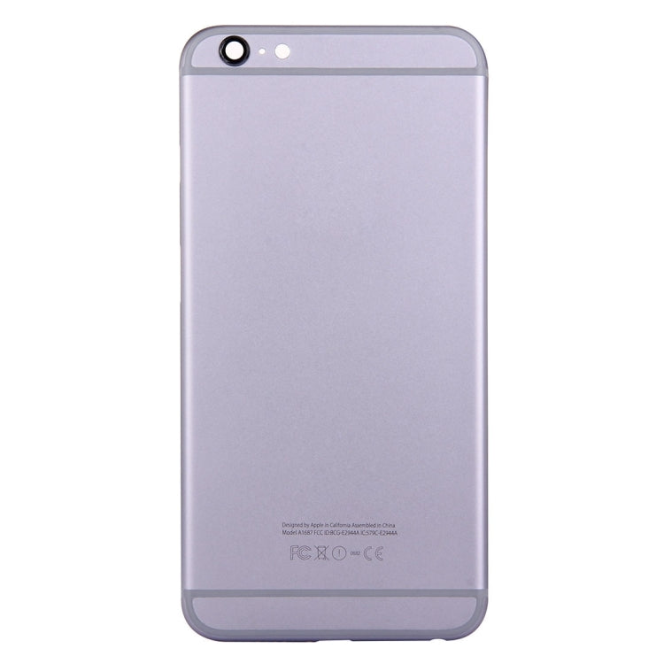 5 in 1 for iPhone 6s Plus (Back Cover + Card Tray + Volume Control Key + Power Button + Mute Switch Vibrator Key) Full Assembly Housing Cover(Grey) - iPhone 6S/6S Plus Parts by PMC Jewellery | Online Shopping South Africa | PMC Jewellery