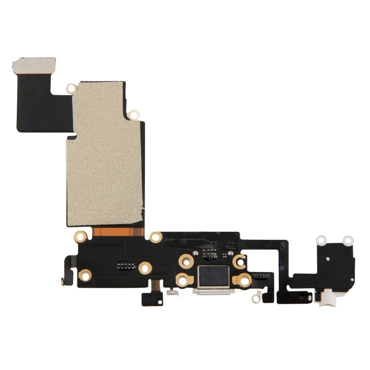 for iPhone 6s Plus White Charging Port Flex Cable - iPhone 6S/6S Plus Parts by PMC TechLife | Online Shopping South Africa | PMC TechLife