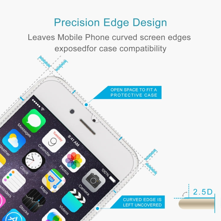 2.5D Non-Full Screen Tempered Glass Film For iPhone 8 / 7 / 6 / 6S - free shipping - PMC TechLife - Order now!