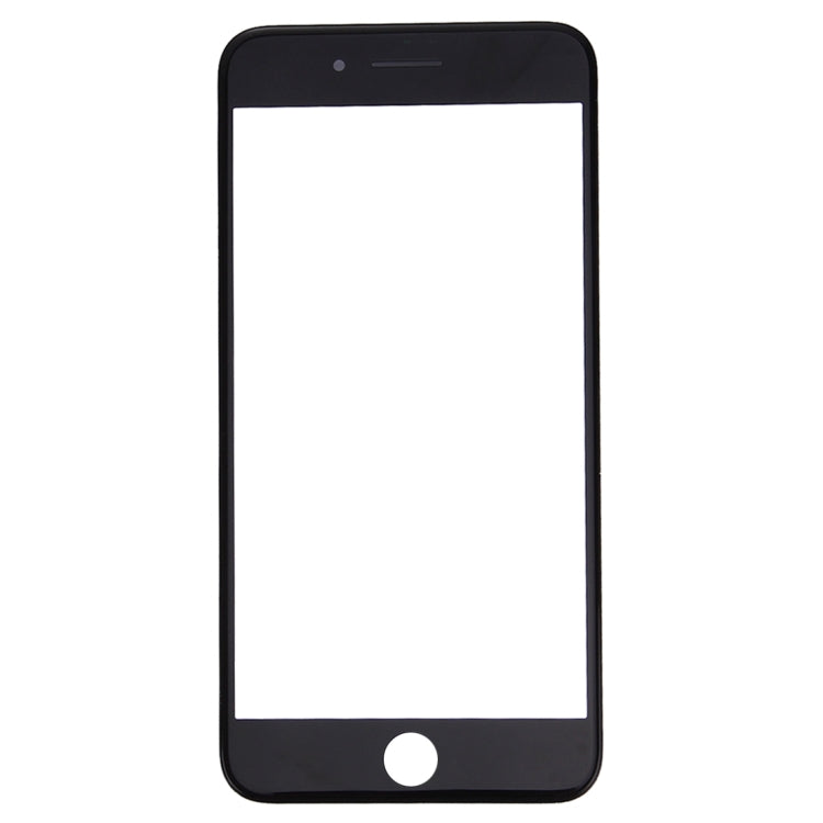 2 in 1 for iPhone 7 (Original Front Screen Outer Glass Lens + Original Frame)(Black) - Glass Lens by PMC Jewellery | Online Shopping South Africa | PMC Jewellery